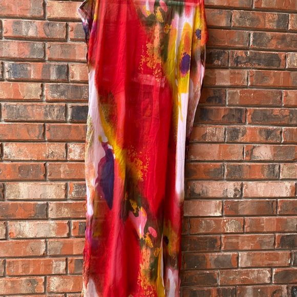 Michael Stars Colorful Swimsuit Cover Up One Size - Picture 3 of 7